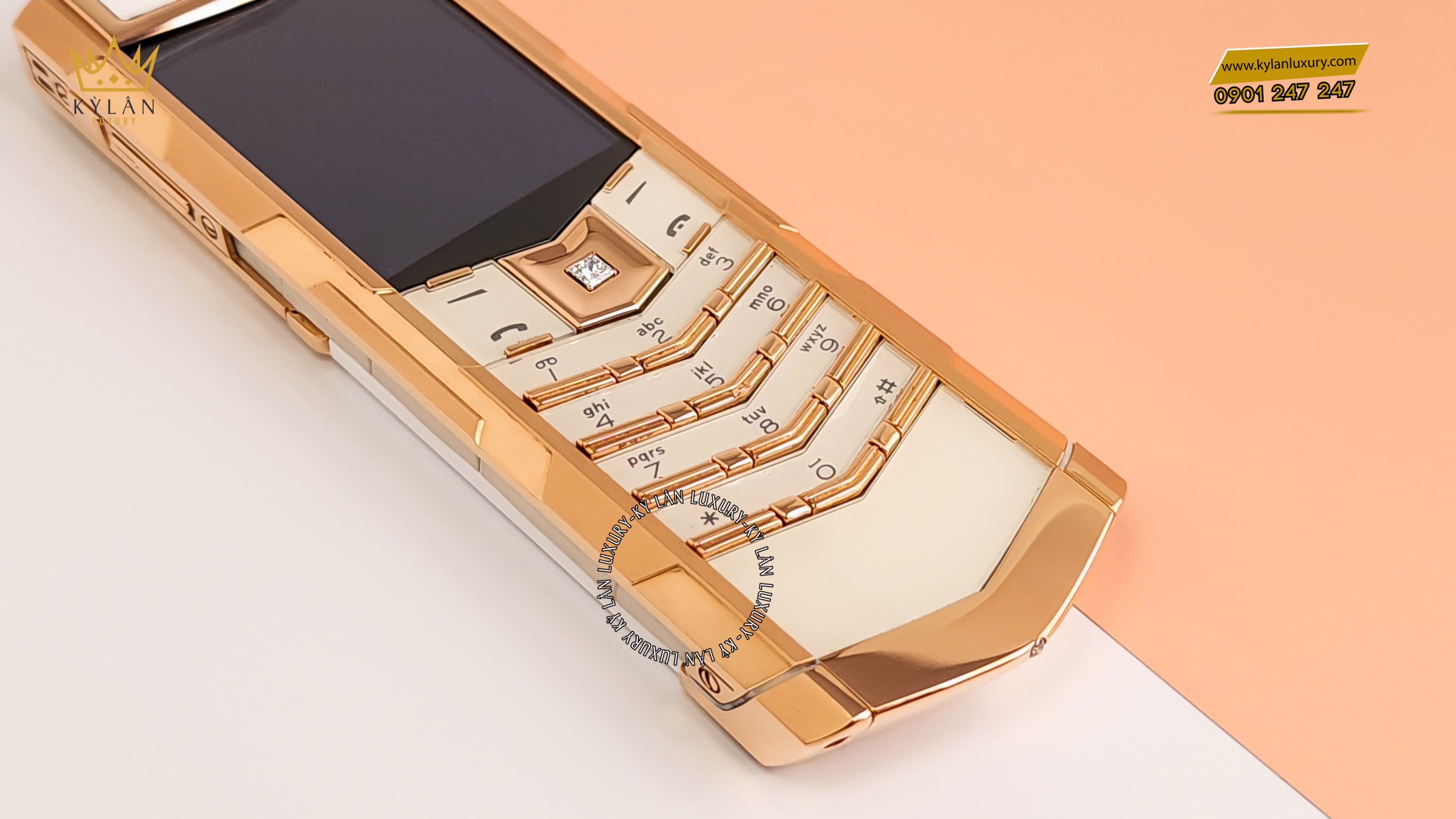 Vertu Signature S Gold White | Kỳ Lân Luxury