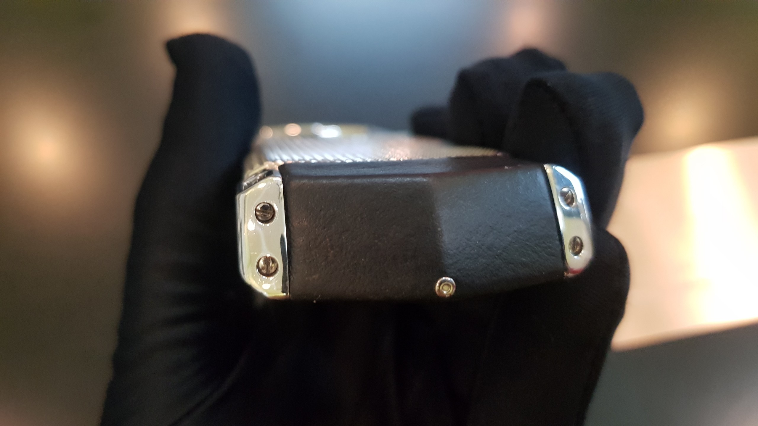 Kỳ Lân Luxury vertu signature s steel cloud de paris 17 Vertu Signature S Steel Clous De Paris