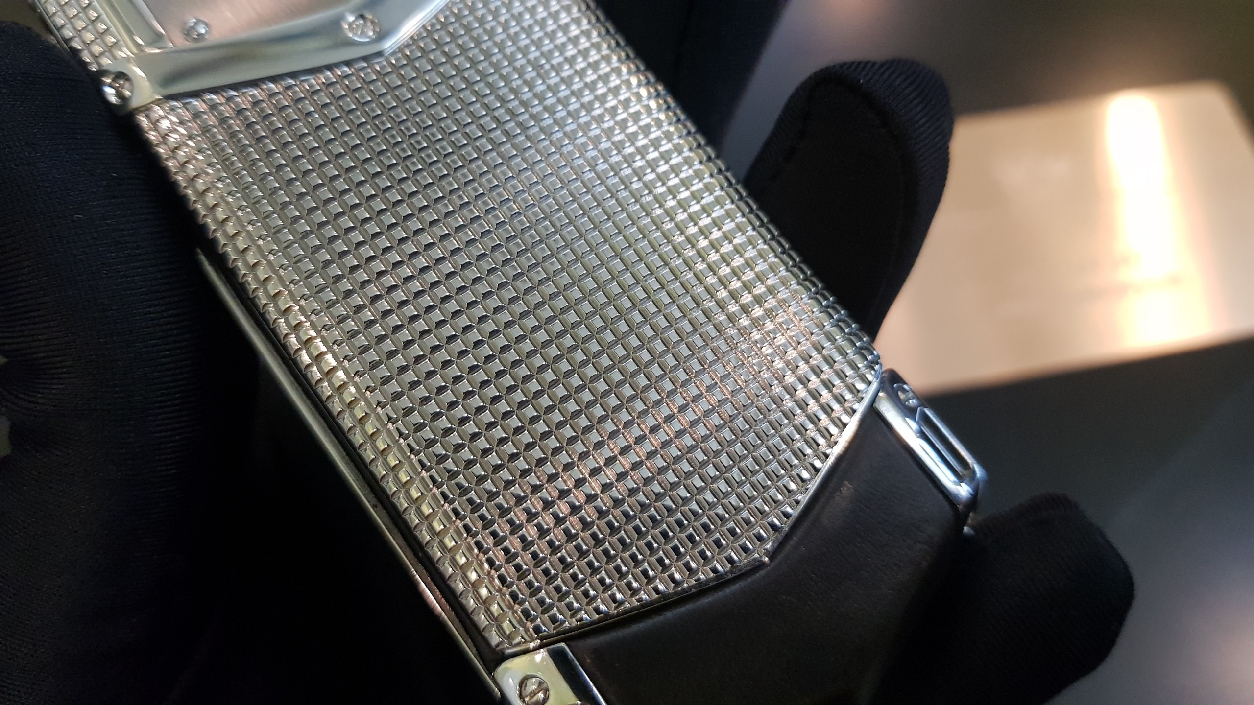 Kỳ Lân Luxury vertu signature s steel cloud de paris 30 Vertu Signature S Steel Clous De Paris