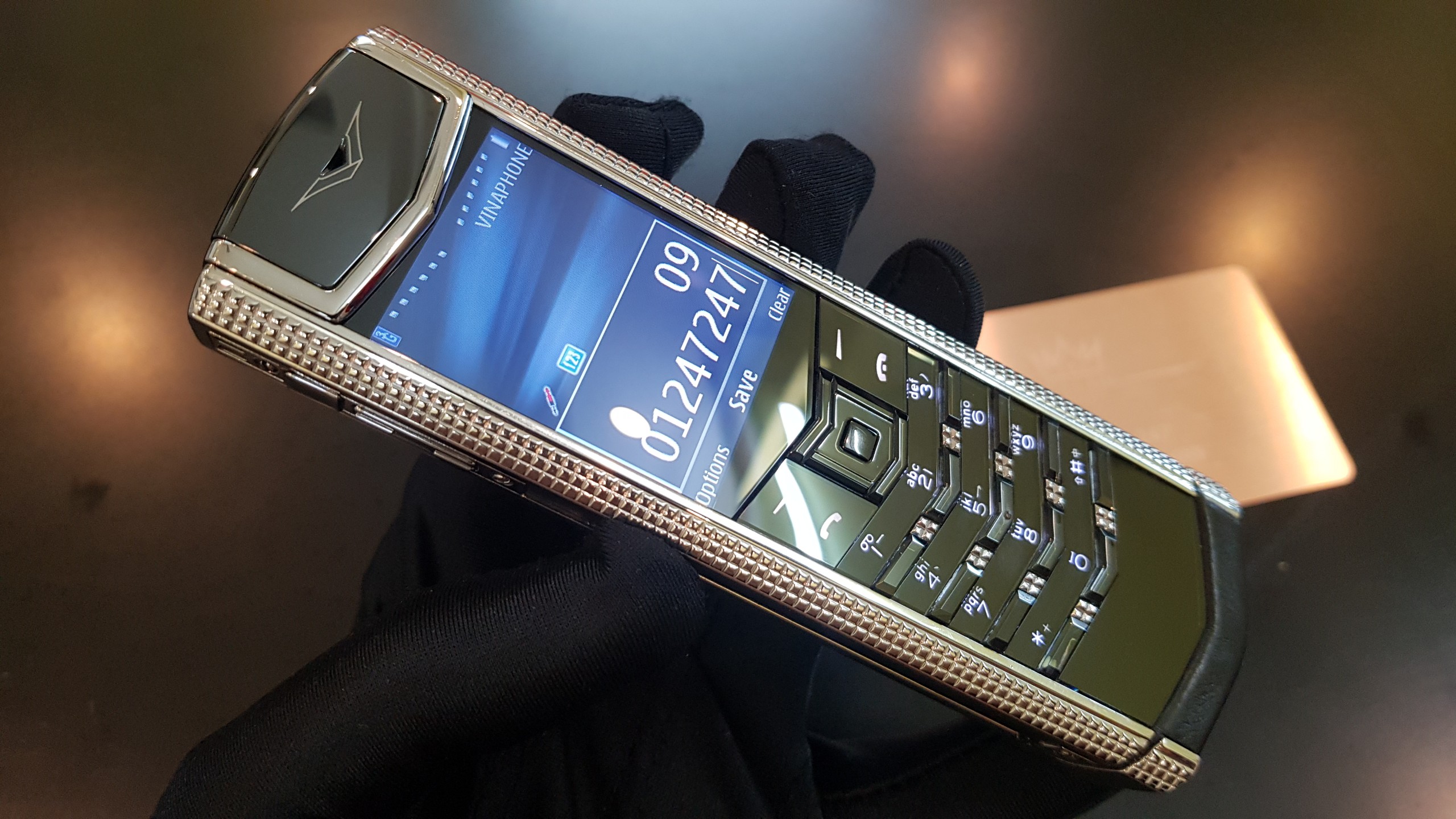 Kỳ Lân Luxury vertu signature s steel cloud de paris 32 Vertu Signature S Steel Clous De Paris