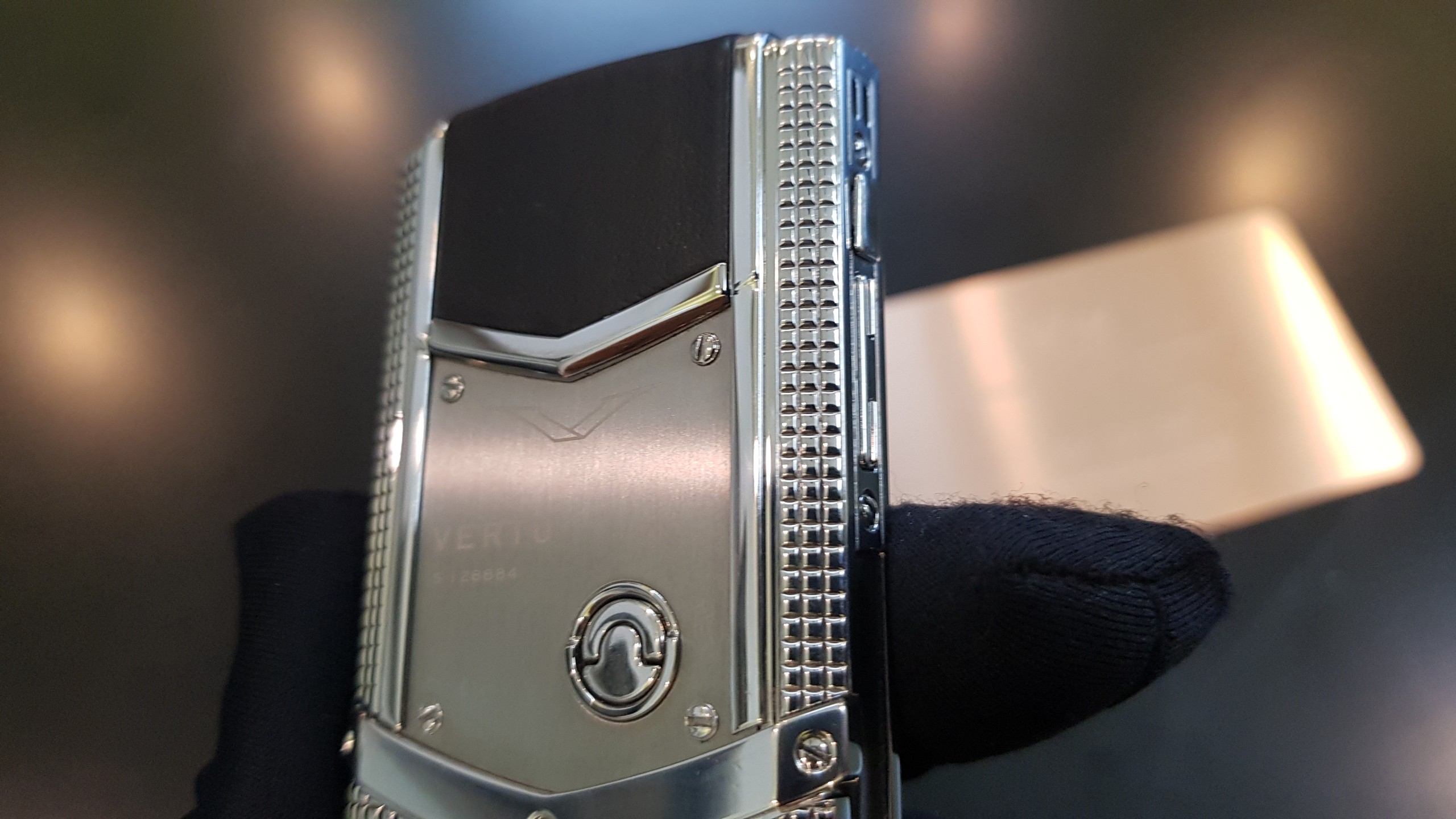 Kỳ Lân Luxury vertu signature s steel cloud de paris 34 Vertu Signature S Steel Clous De Paris