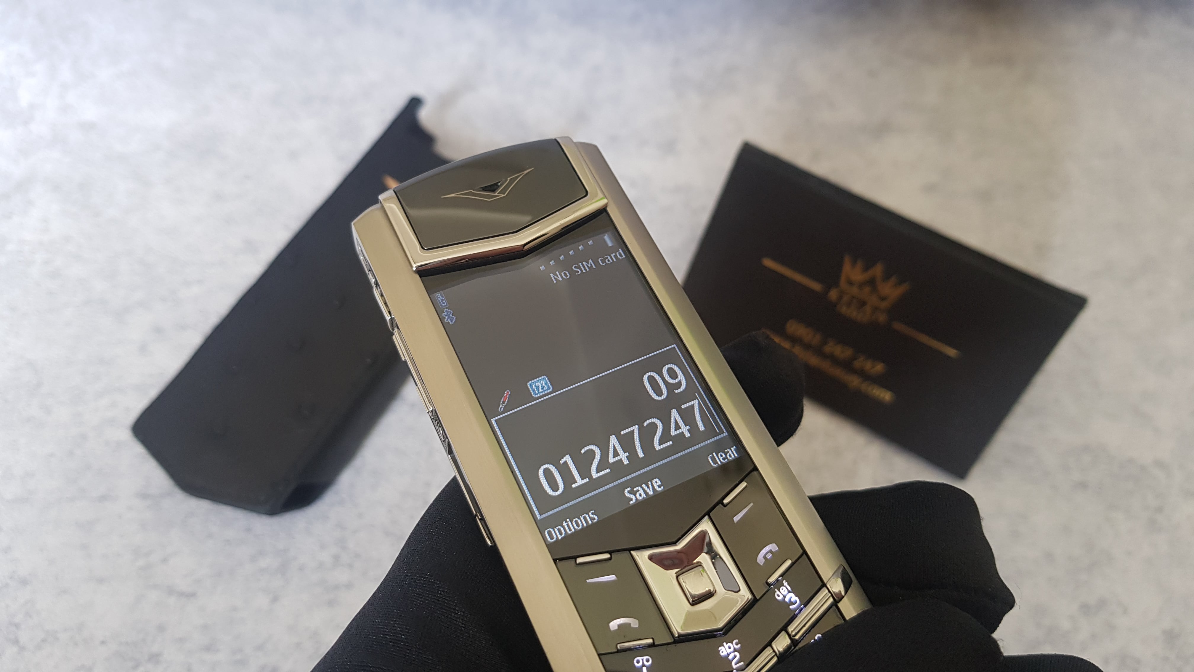 Kỳ Lân Luxury vertu signature s thep 17 Vertu Signature S Thép đẹp 99%