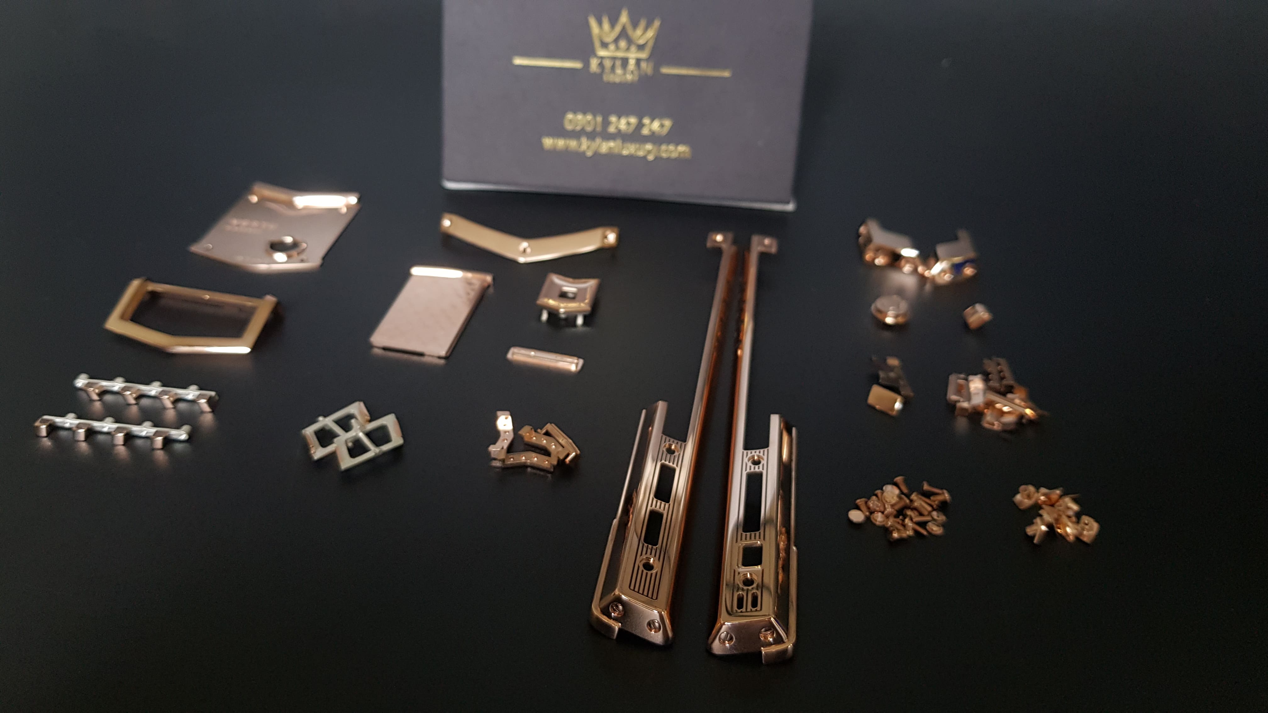 Kỳ Lân Luxury vo vertu signature s vang hong 40 Vỏ Vertu vàng khối 18k - Vàng 750 hồng