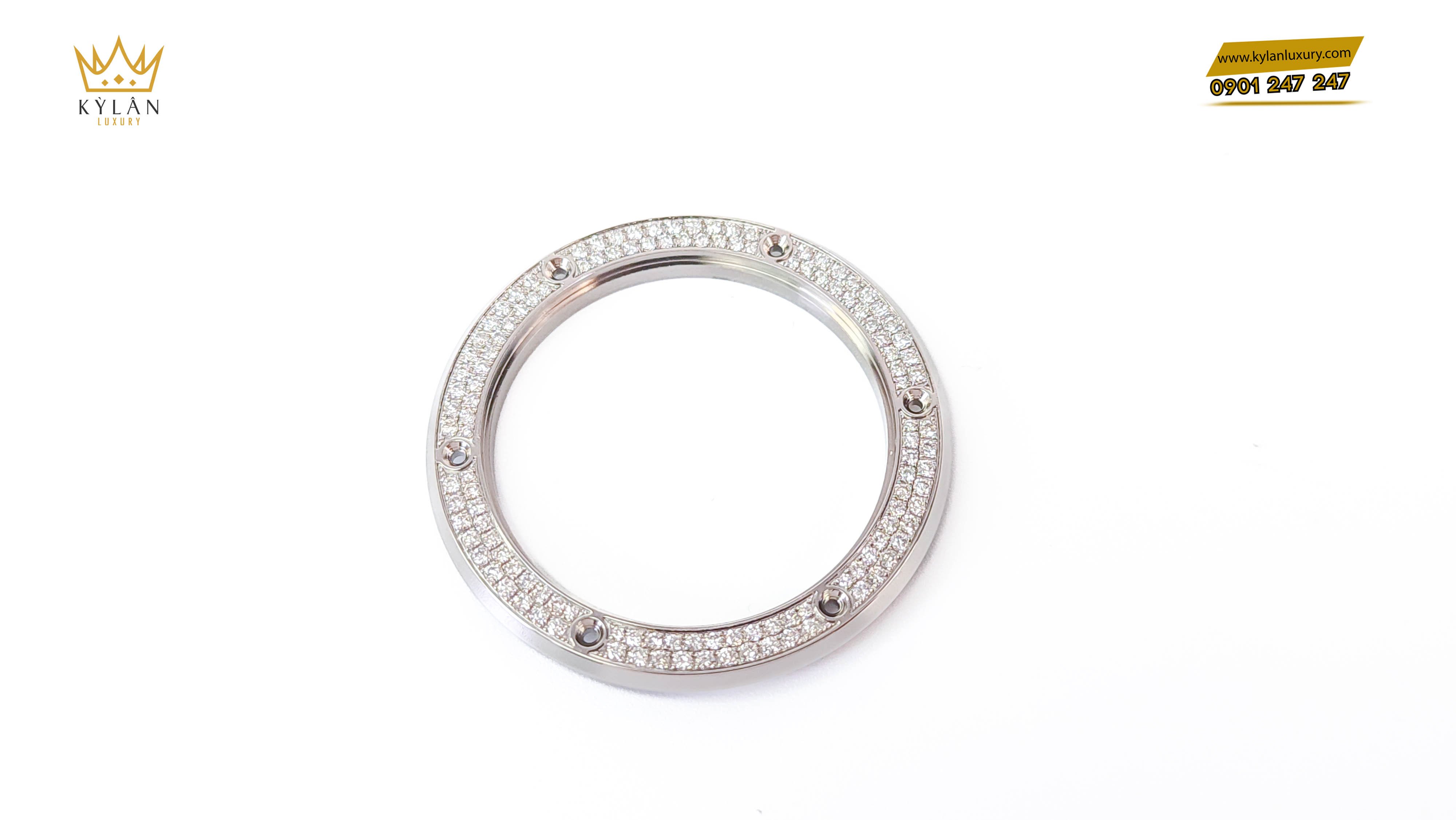Kỳ Lân Luxury vong bezel hublot pave 10 Vòng Bezel Hublot Pavé 42mm