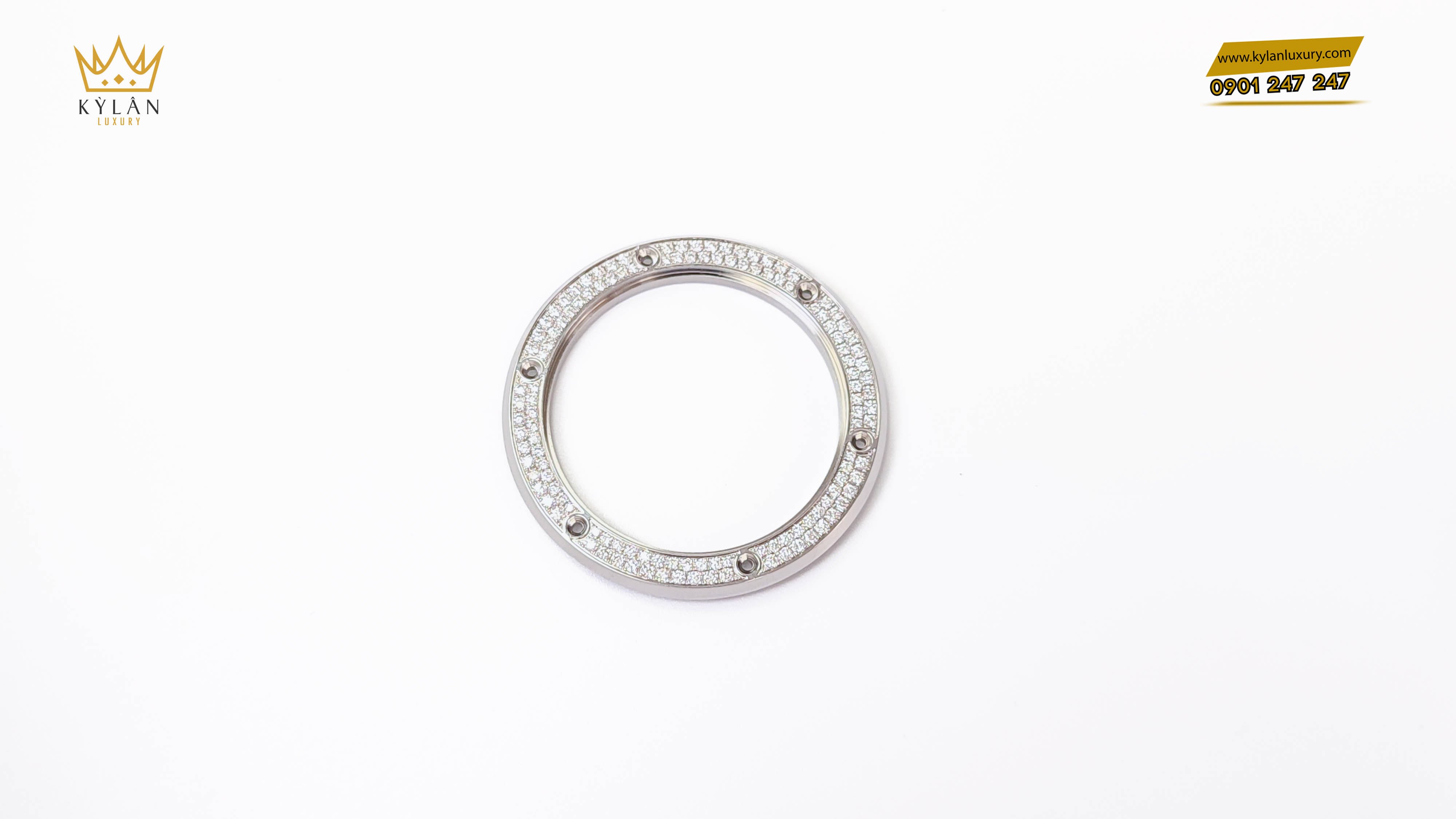 Kỳ Lân Luxury vong bezel hublot pave 3 Vòng Bezel Hublot Pavé 42mm