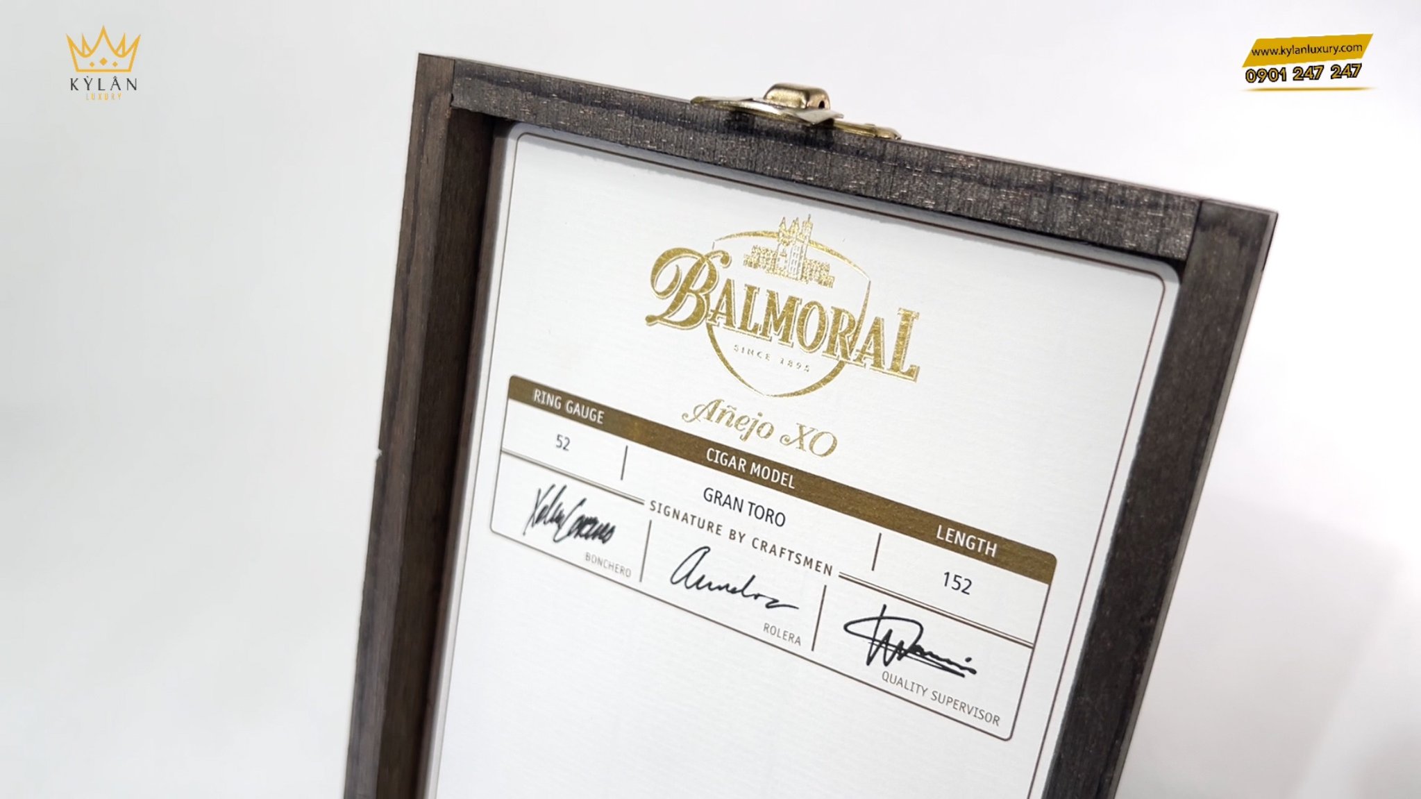 Kỳ Lân Luxury xi ga balmoral anejo xo 20 gran toro 5 Xì gà Balmoral Anejo XO 20 GRAN TORO