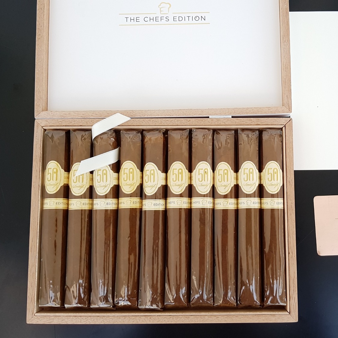 Kỳ Lân Luxury xi ga davidoff ba n ki nie m 50 na m 7 Xì gà Davidoff Chef's Edition 50th Anniversary - Cigar của thượng lưu
