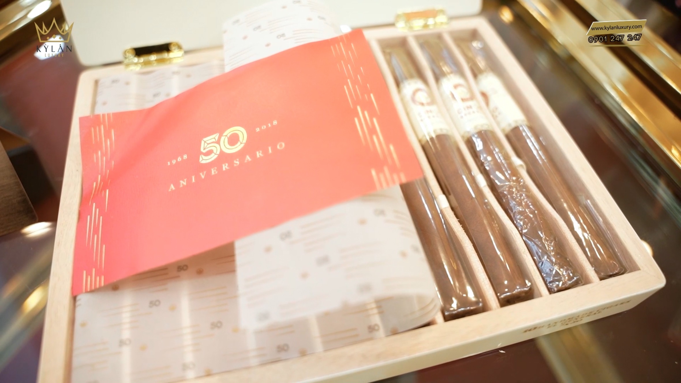 Kỳ Lân Luxury xi ga joya de nicaragua cinco decadas diadema 1 Xì gà Joya de Nicaragua Cinco Décadas Diadema