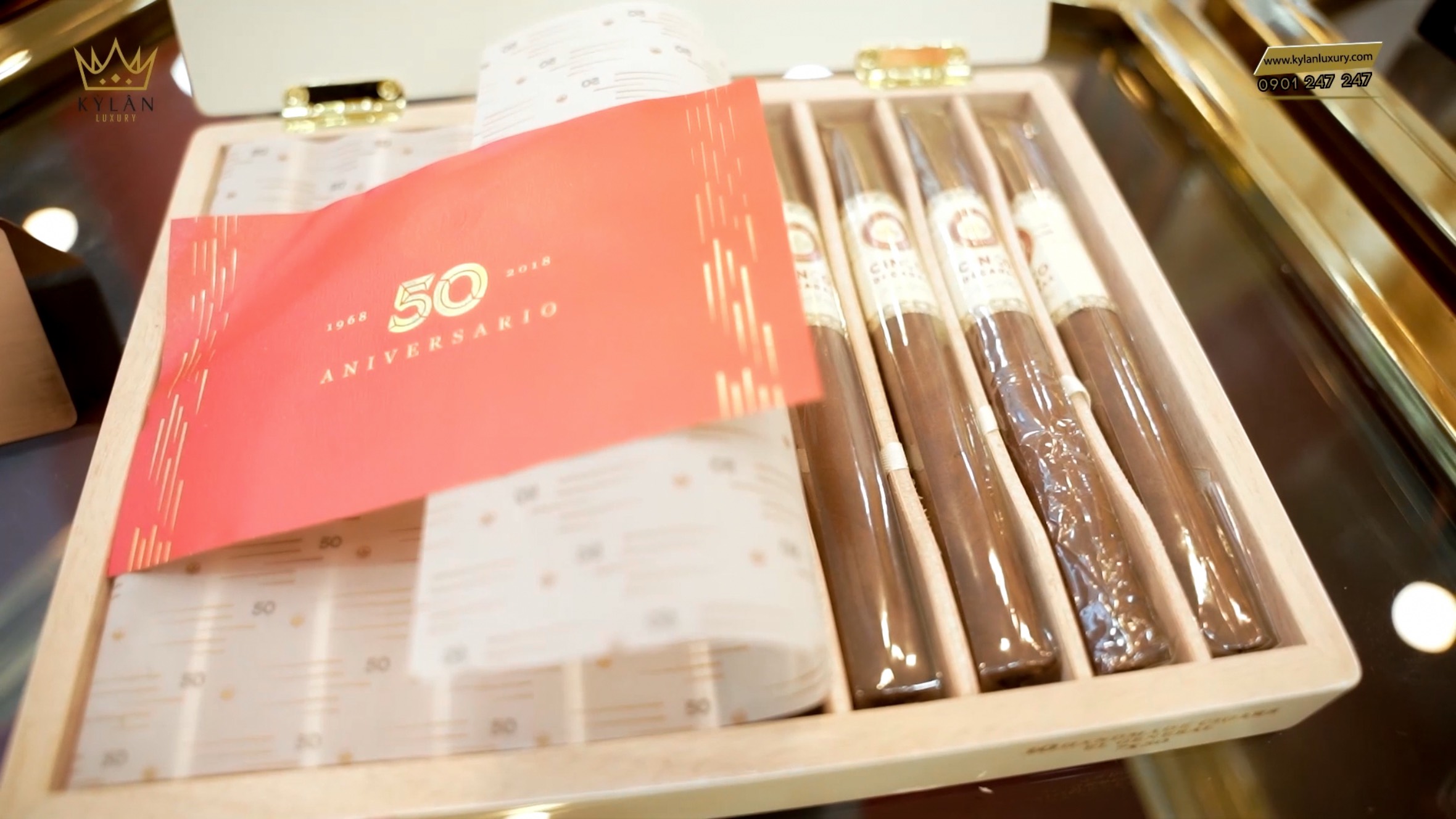 Kỳ Lân Luxury xi ga joya de nicaragua cinco decadas diadema 9 Xì gà Joya de Nicaragua Cinco Décadas Diadema