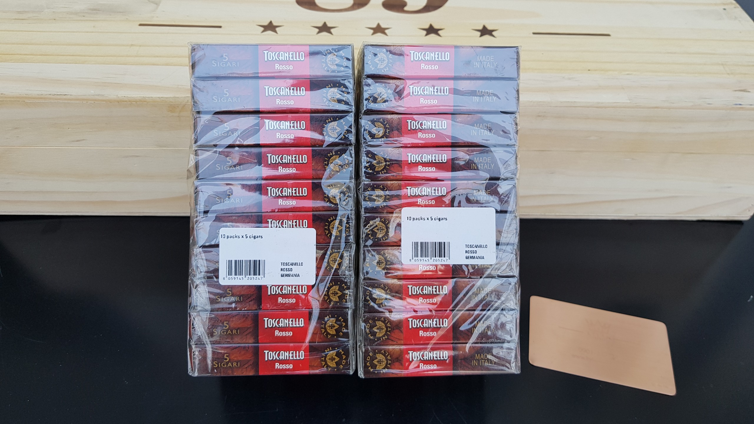 Kỳ Lân Luxury xi ga toscanello 16 Xì gà Toscanello