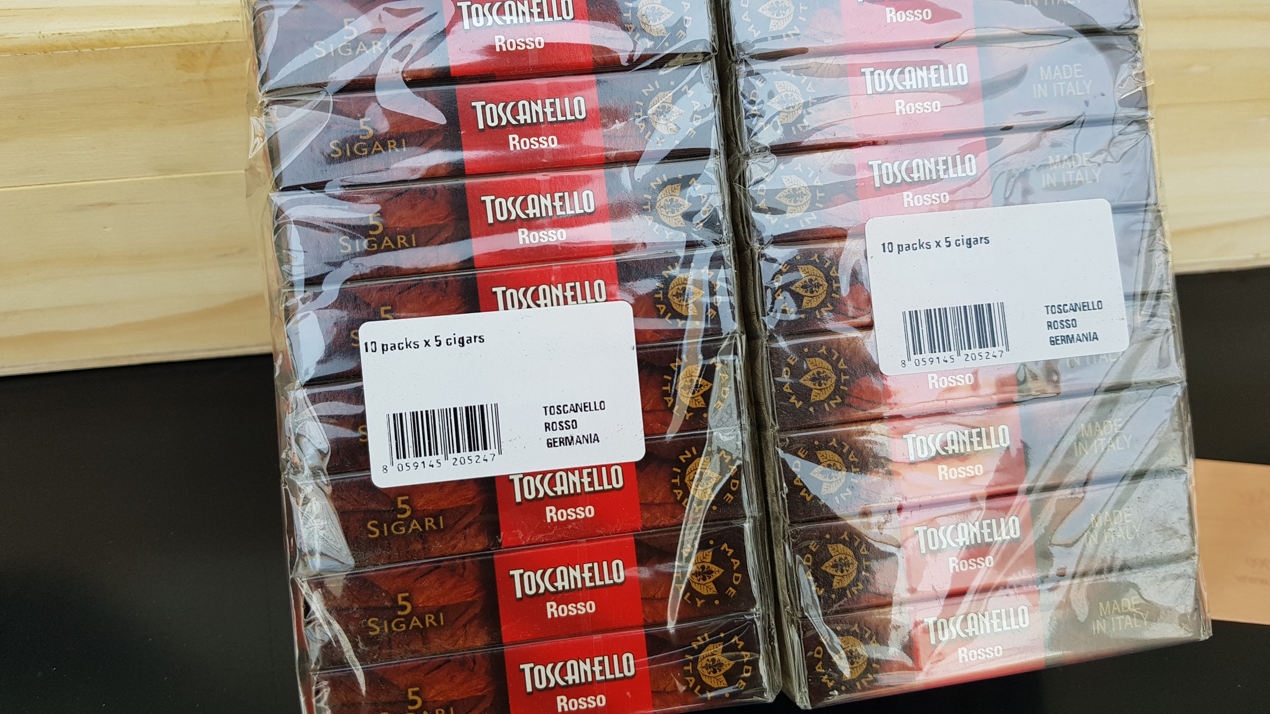 Kỳ Lân Luxury xi ga toscanello 6 Xì gà Toscanello
