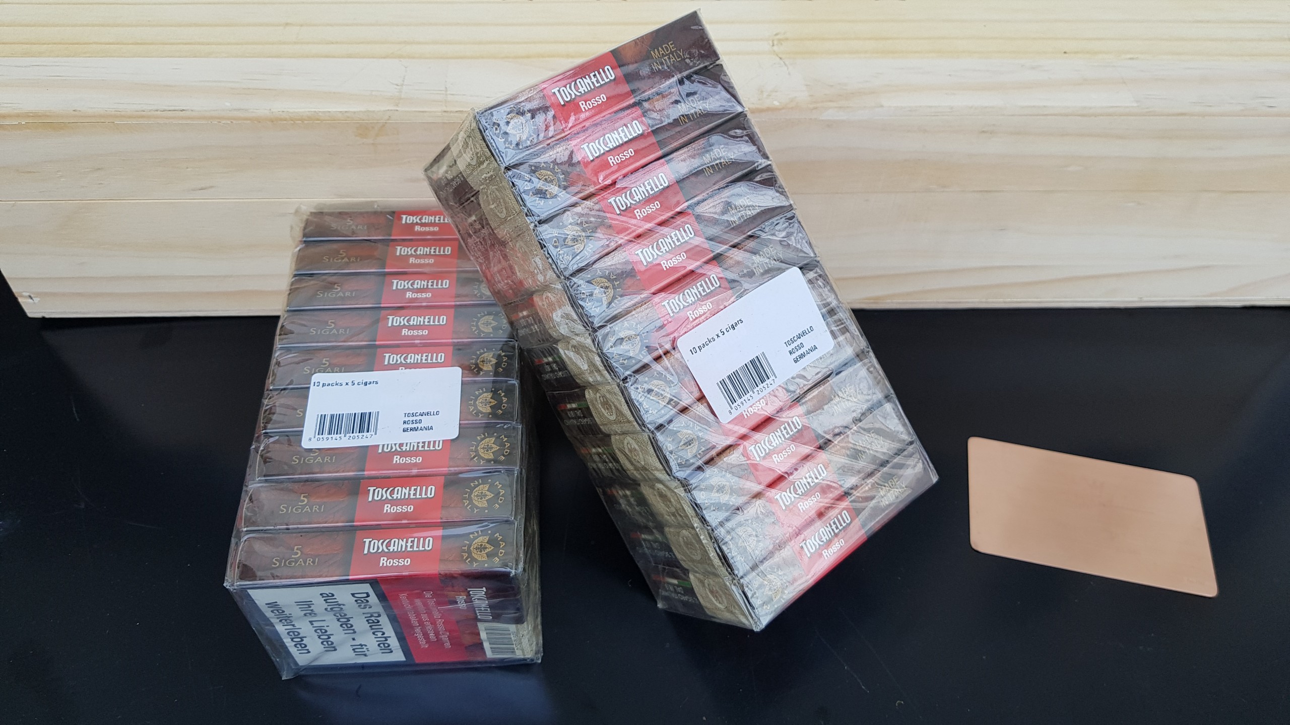 Kỳ Lân Luxury xi ga toscanello 8 Xì gà Toscanello