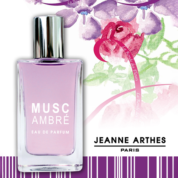 Nước hoa nữ LA RONDE DES FLEURS - MUSC AMBRE EDP 30 ML/JEANNE ARTHES À LA  MODE PARIS