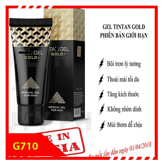 G710 Gel Tăng Kích Thước Cậu Nhỏ