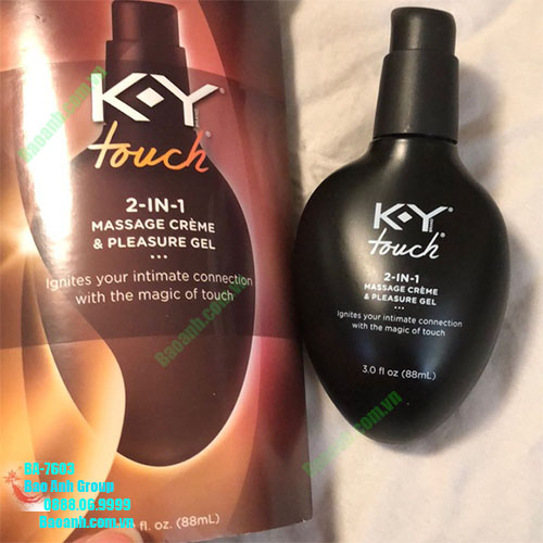 BA-7603 Gel Bôi Trơn K-Y Touch 2-in-1