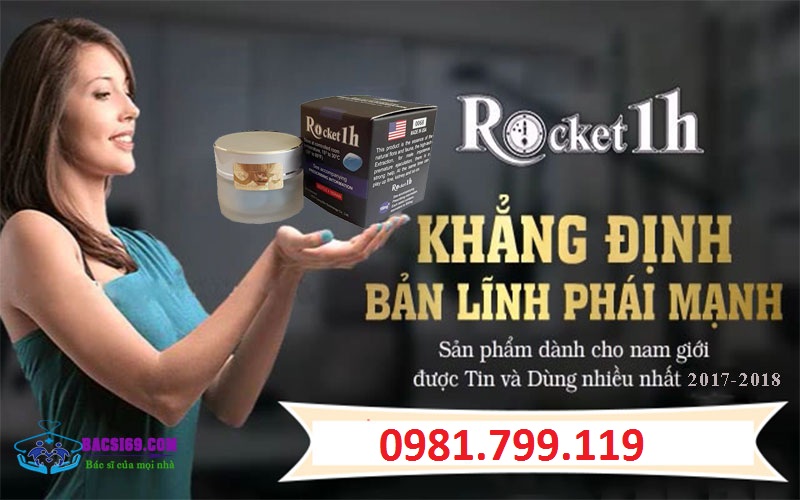 CD119  Rocket 1h Nhập USA 10 Viên Giảm Giá Siêu Sốc