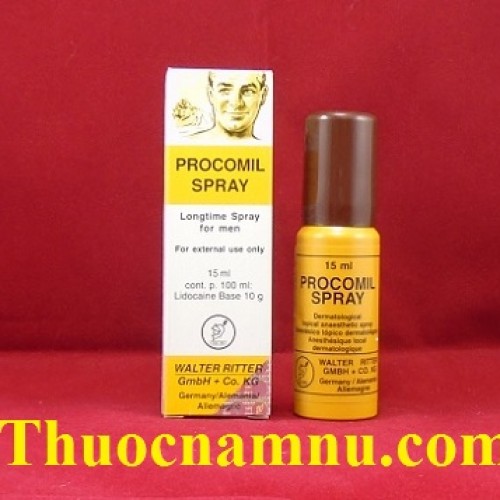 CD389 Xịt Chống xuất tinh sớm PROCOMIL Nhập Đức 100%