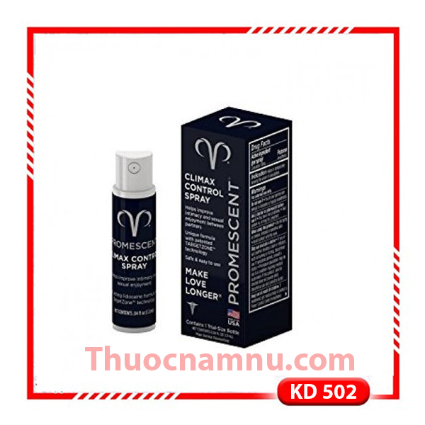 KD502 Thuốc Xít Xuất Tinh Sớm