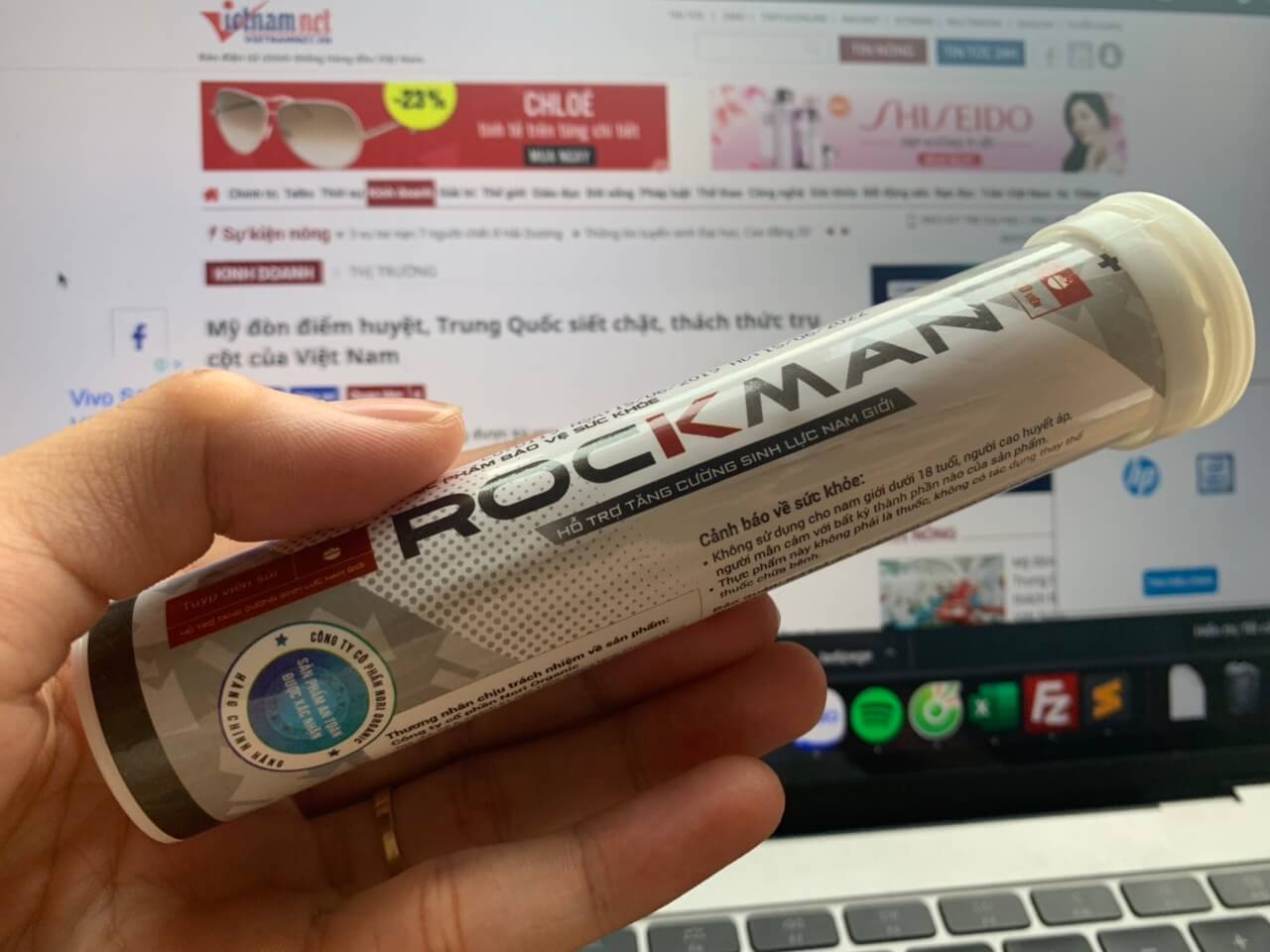 VIÊN SỦI CƯỜNG DƯƠNG ROCKMAN CD555