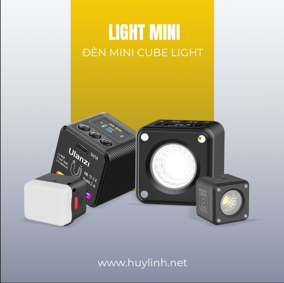 Đèn Mini Cube Light | Huy Linh