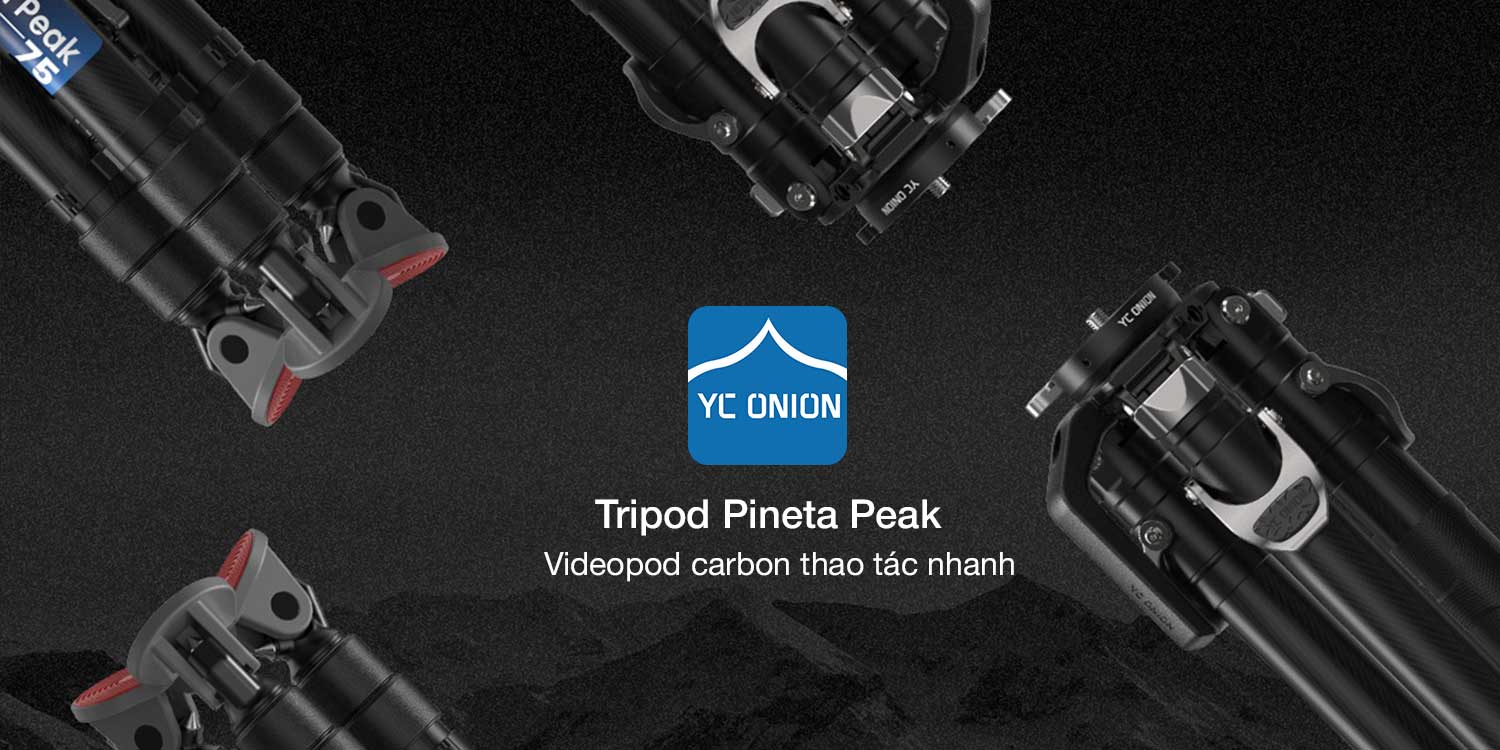 Tripod YC Onion Pineta Peak giá rẻ chính hãng tại TP HCM