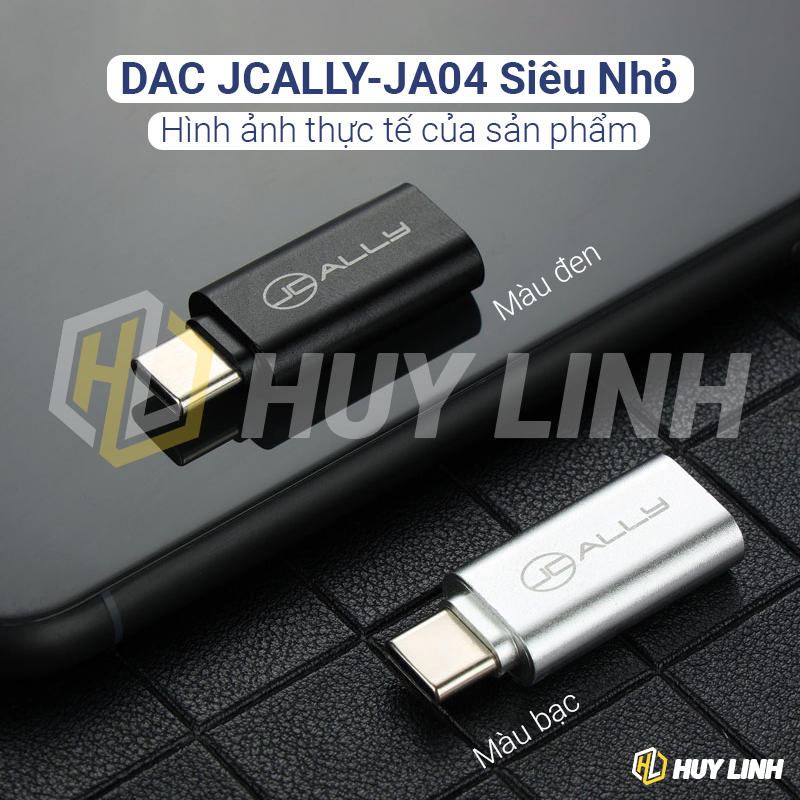 JCALLY JA04 Bộ giải mã với Chip Dac Realtek AL5686 Cáp chuyển đổi