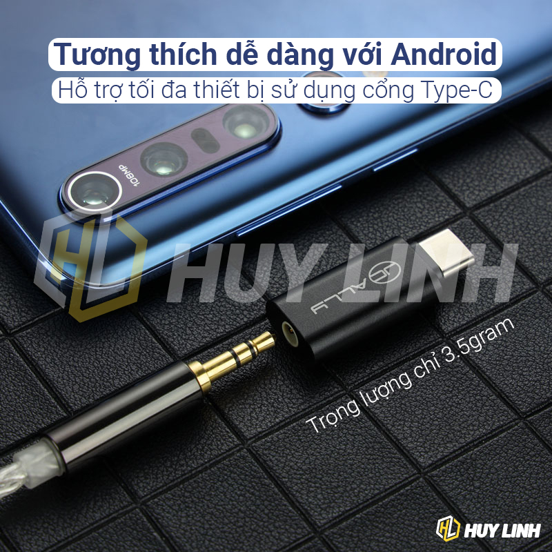 JCALLY JA04 Bộ giải mã với Chip Dac Realtek AL5686 Cáp chuyển đổi