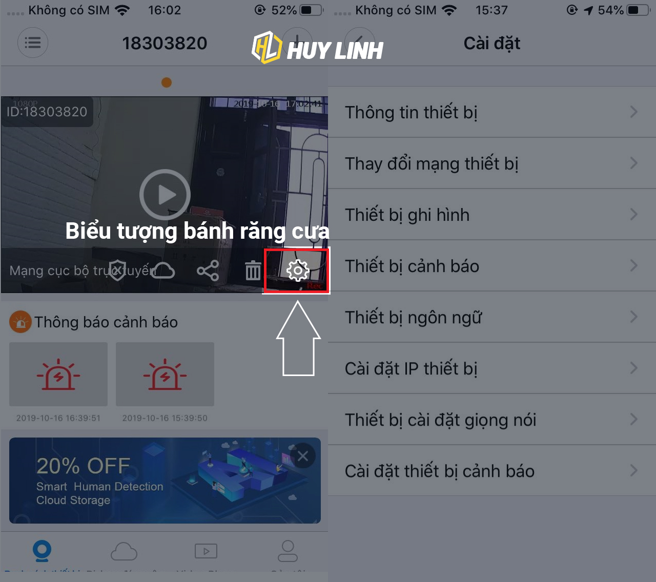 Hướng dẫn sử dụng Camera mini V380 Pro kết nối với điện thoại mới nhất | Huylinh