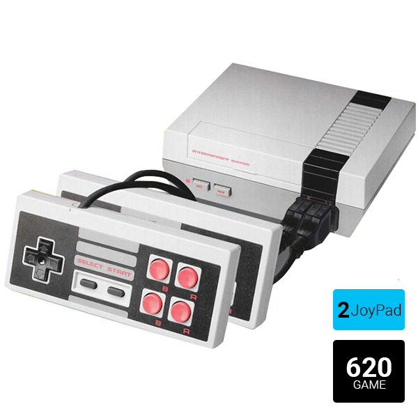 Máy chơi game 2 người chơi only one- HD GAME 620 game, kết nối TV, đồ họa  3D phiên bản SNES Mini SFC Retro Game cầm tay 4 nút cao cấp- BẢO