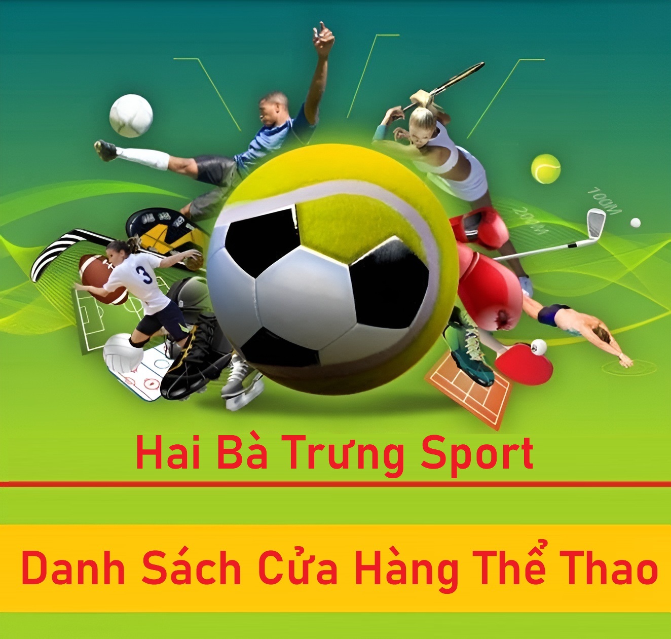 Hai Bà Trưng Sport | Tổng hợp các cửa hàng thể thao tại khu vực Hai Bà Trưng, Hà Nội