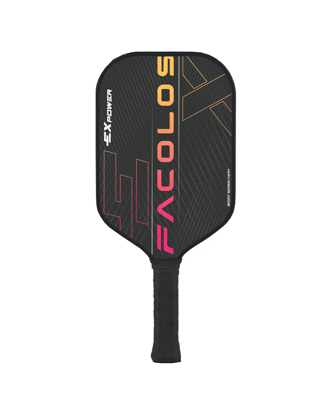 Vợt Pickleball Facolos Sport Series - ExPower Black 14mm