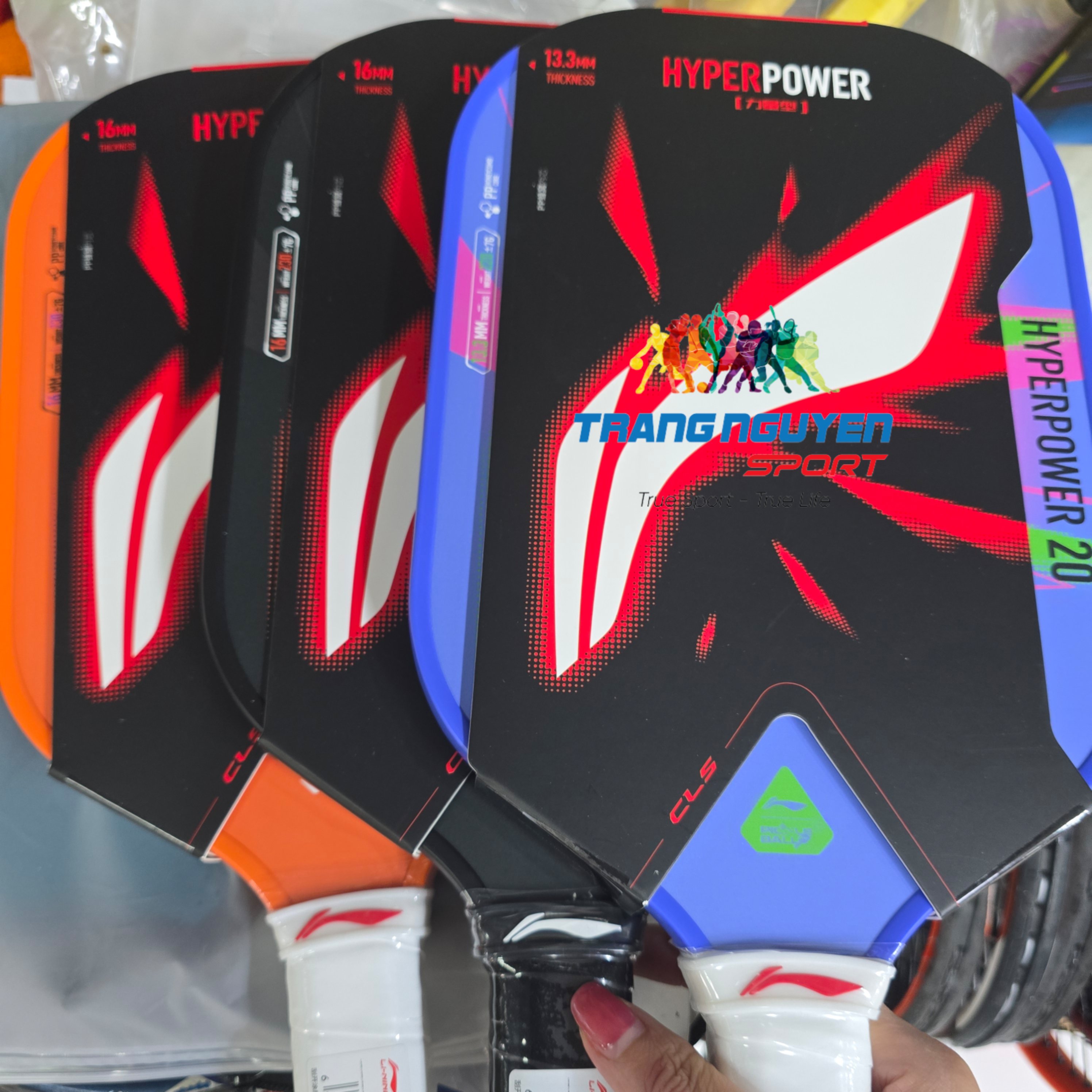 Vợt Pickleball Li-Ning Hyperpower 20 - Nhẹ, Thiên Công, Giá Tốt Nhất