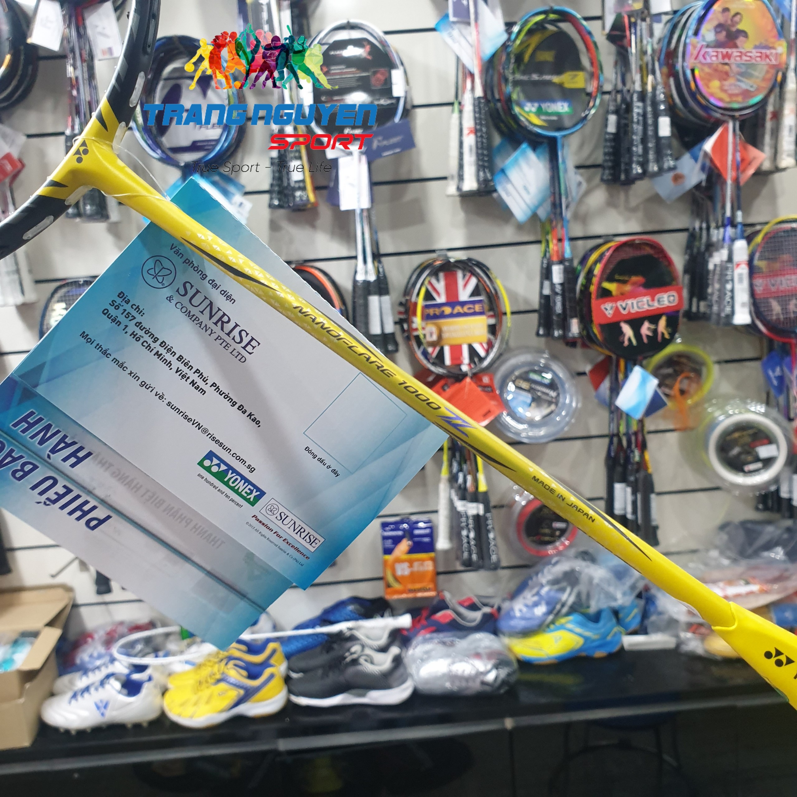 Vợt Cầu Lông Yonex NANOFLARE 1000Z - 3U6