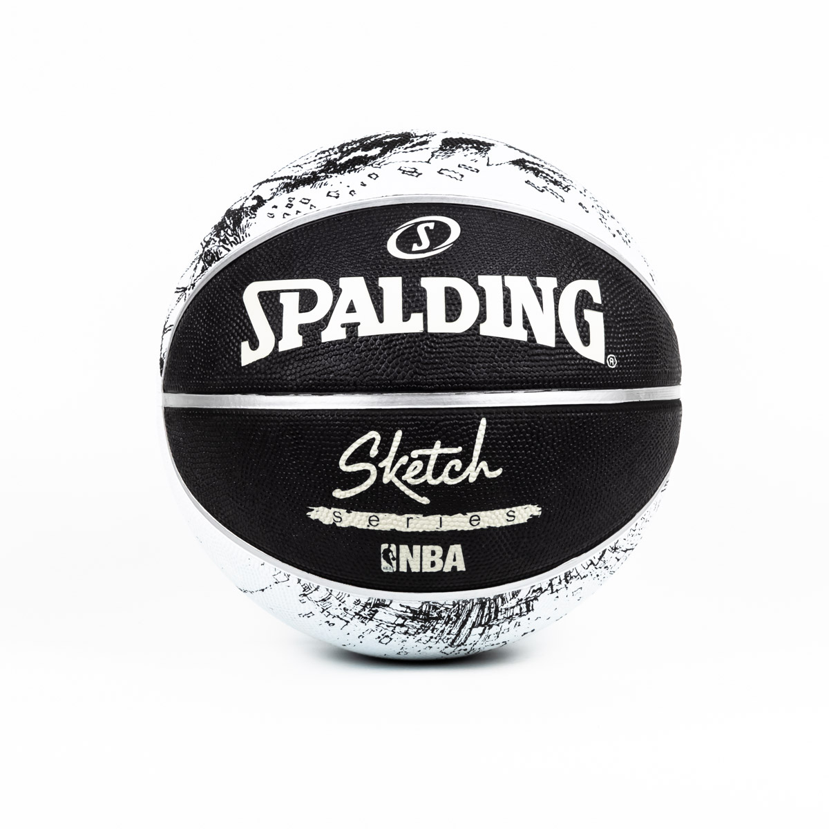 Quả Bóng rổ Spalding NBA SKETCH | mã 83-534Z (Outdoor)