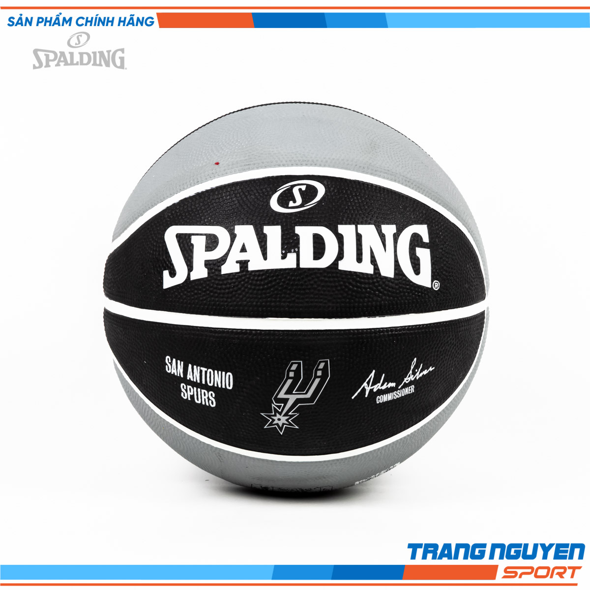 Quả Bóng rổ Spalding NBA TEAM SAN ANTONIO SPURS | mã 83-512Z (Outdoor)