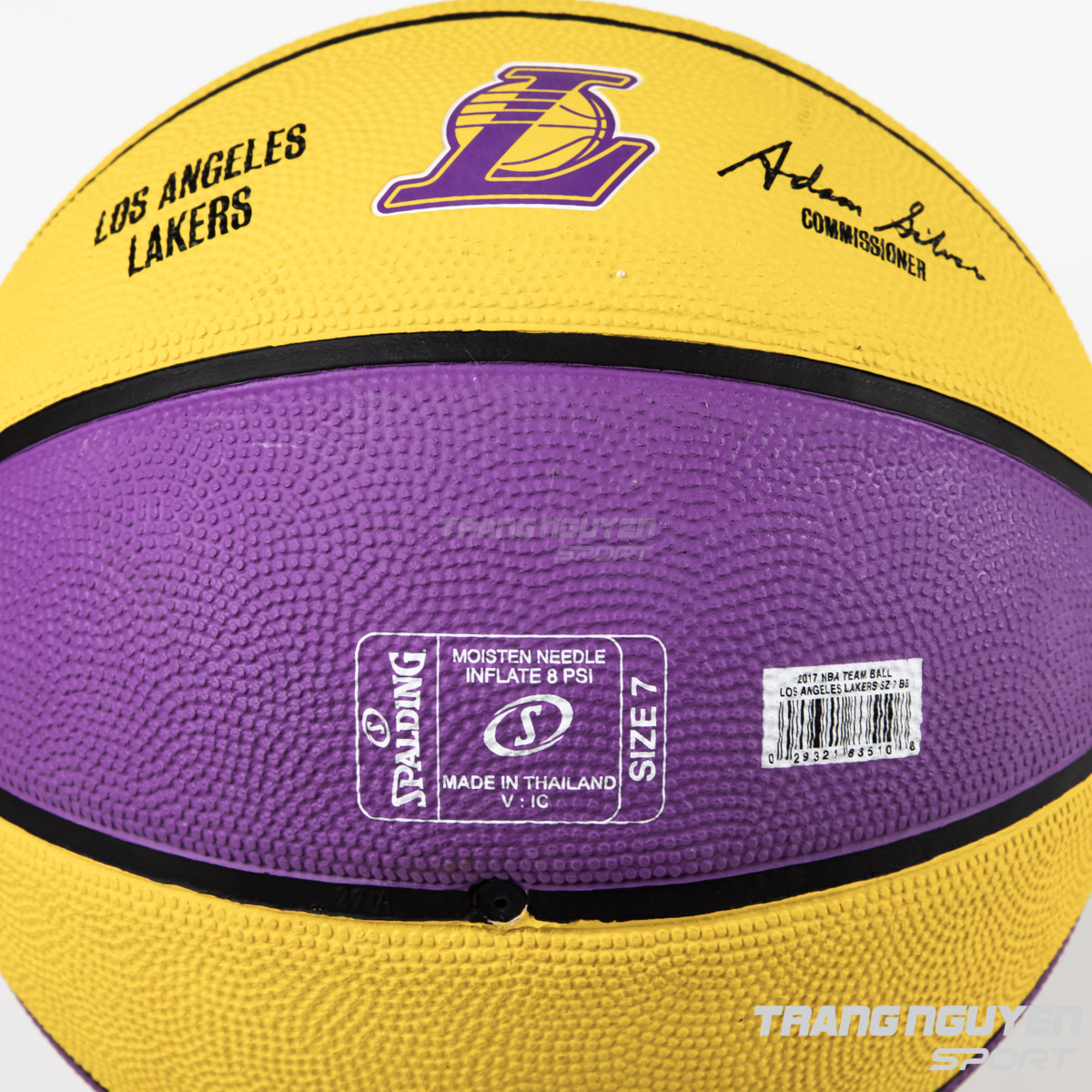 Quả Bóng rổ Spalding NBA TEAM LOS ANGELES LAKERS | mã 83-510Z (outdoor)