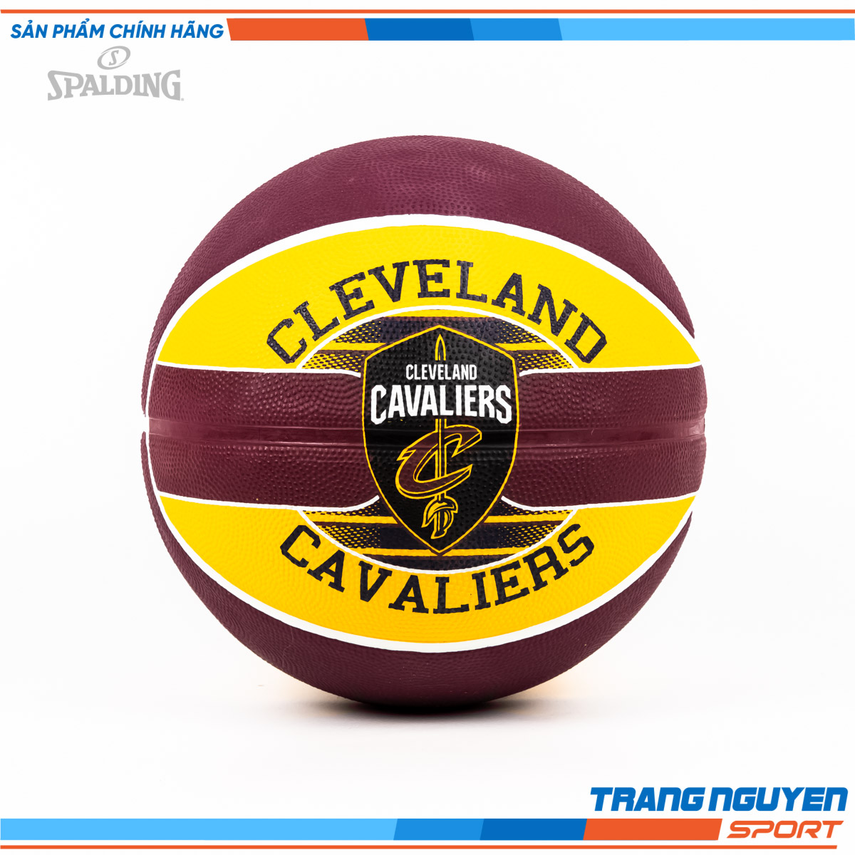 Quả Bóng rổ Spalding NBA TEAM CLEVELAND CAVALIERS | mã 83-504Z (Outdoor)