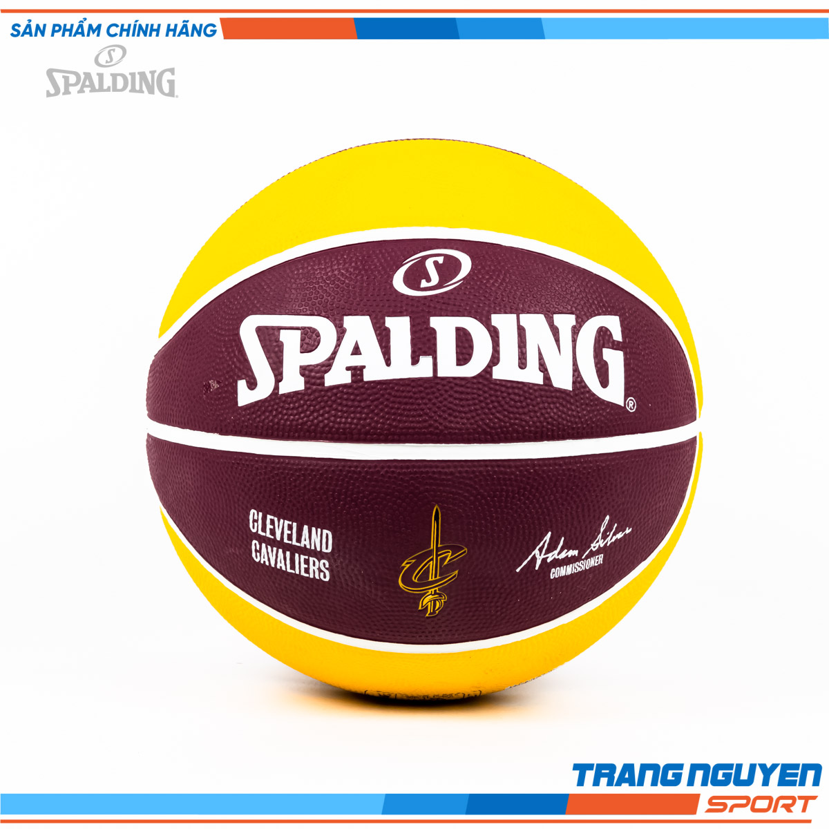 Quả Bóng rổ Spalding NBA TEAM CLEVELAND CAVALIERS | mã 83-504Z (Outdoor)