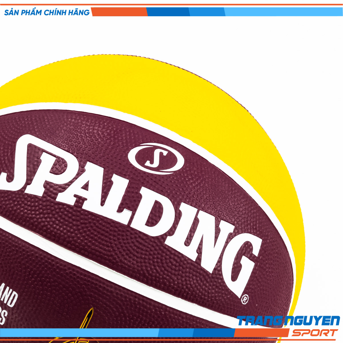 Quả Bóng rổ Spalding NBA TEAM CLEVELAND CAVALIERS | mã 83-504Z (Outdoor)