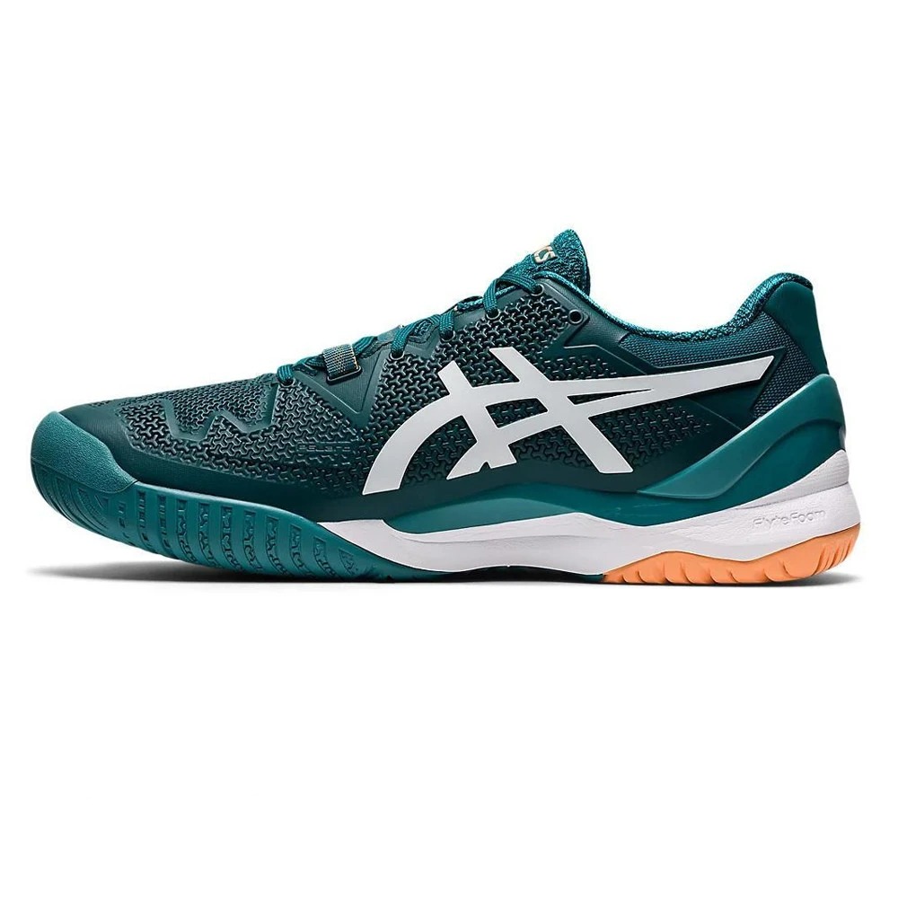 Giày Tennis Asics Gel-Resolution 8 Velvet Pine/White (1041A079-300)
