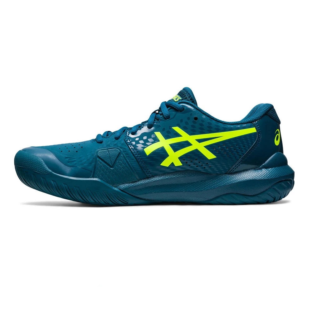Giày Tennis Asics Gel Challenger 14 Teal/Safety Yellow (1041A405-400)