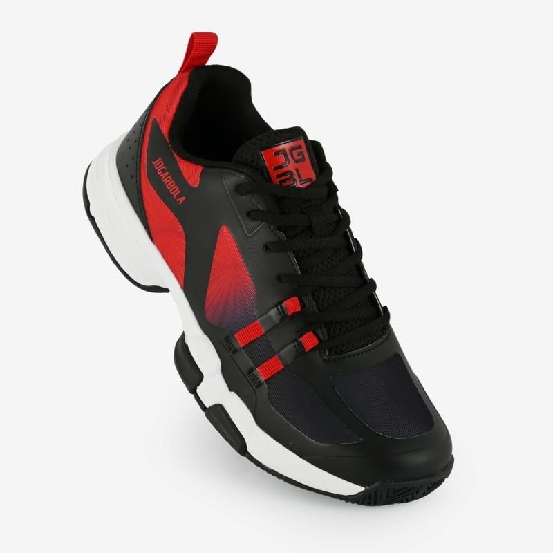 Giày Pickleball Jogarbola JG-220822 Size 39-44 cho Nam - Màu Đen/Đỏ