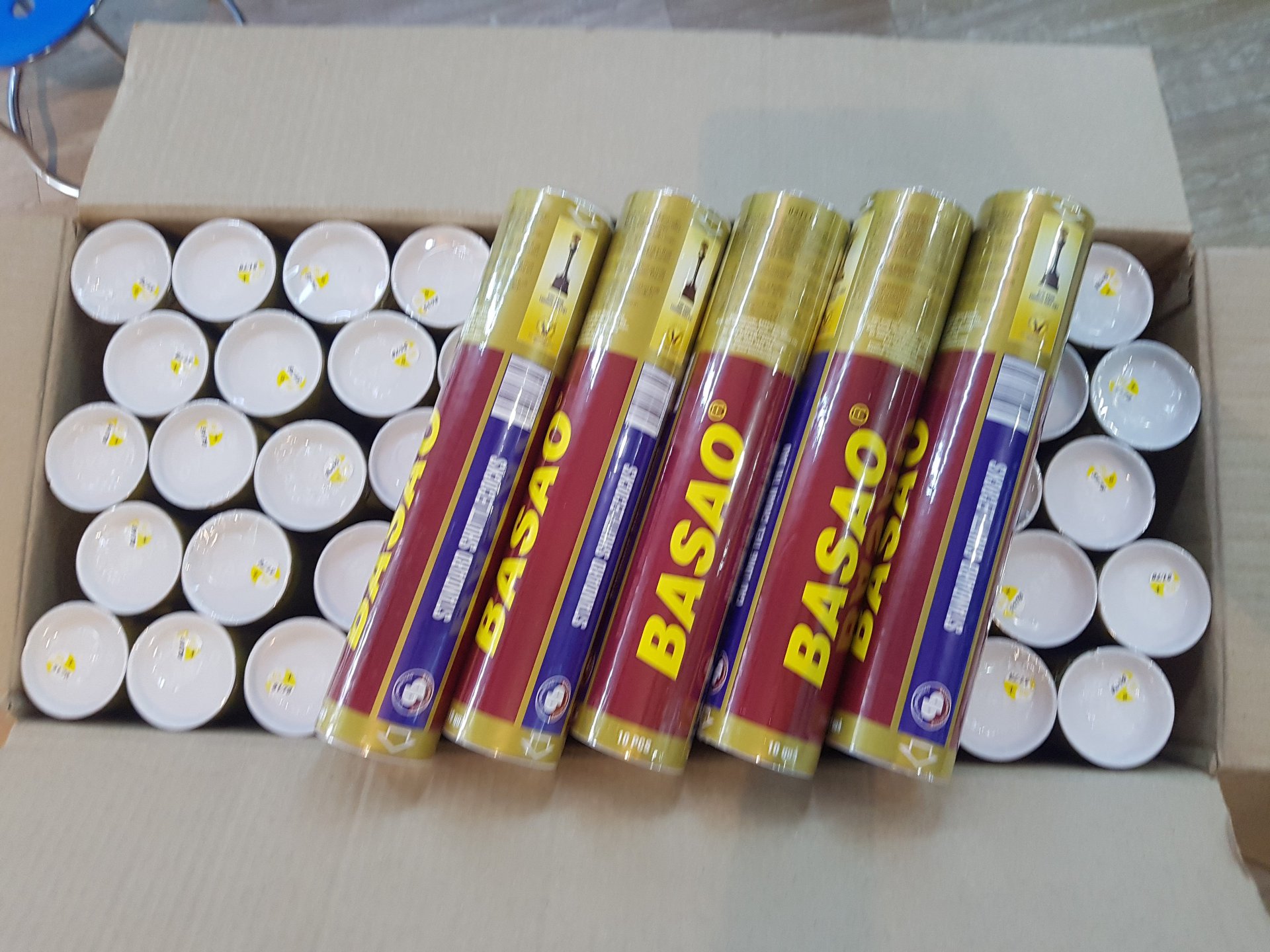 [COMBO 5] Hộp Cầu Lông Ba Sao Cộng Đỏ/vàng Loại (+)51/78 – Chơi Ngoài Trời