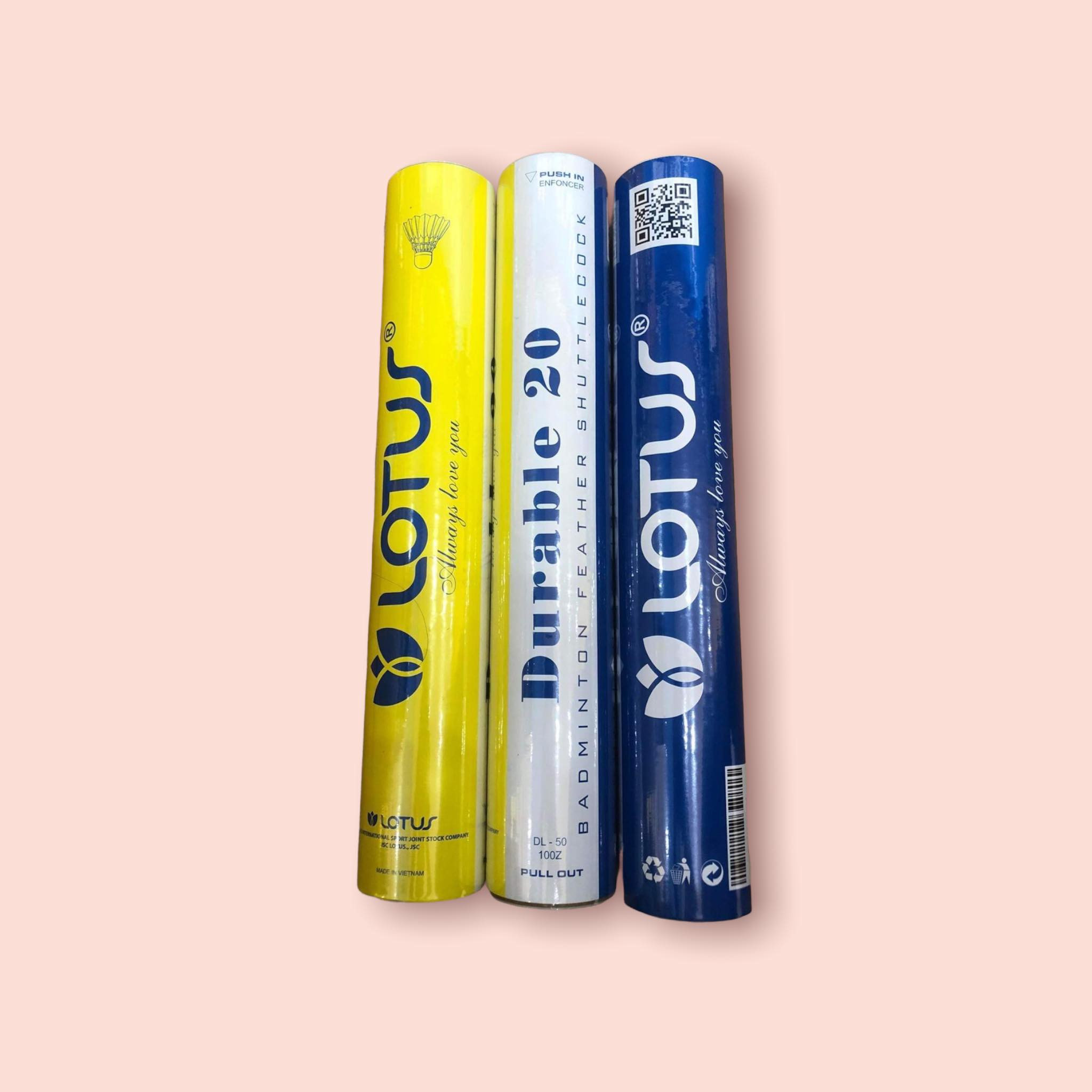 Quả Cầu Lông Lotus LS-20 Vỏ Mới Năm 2022