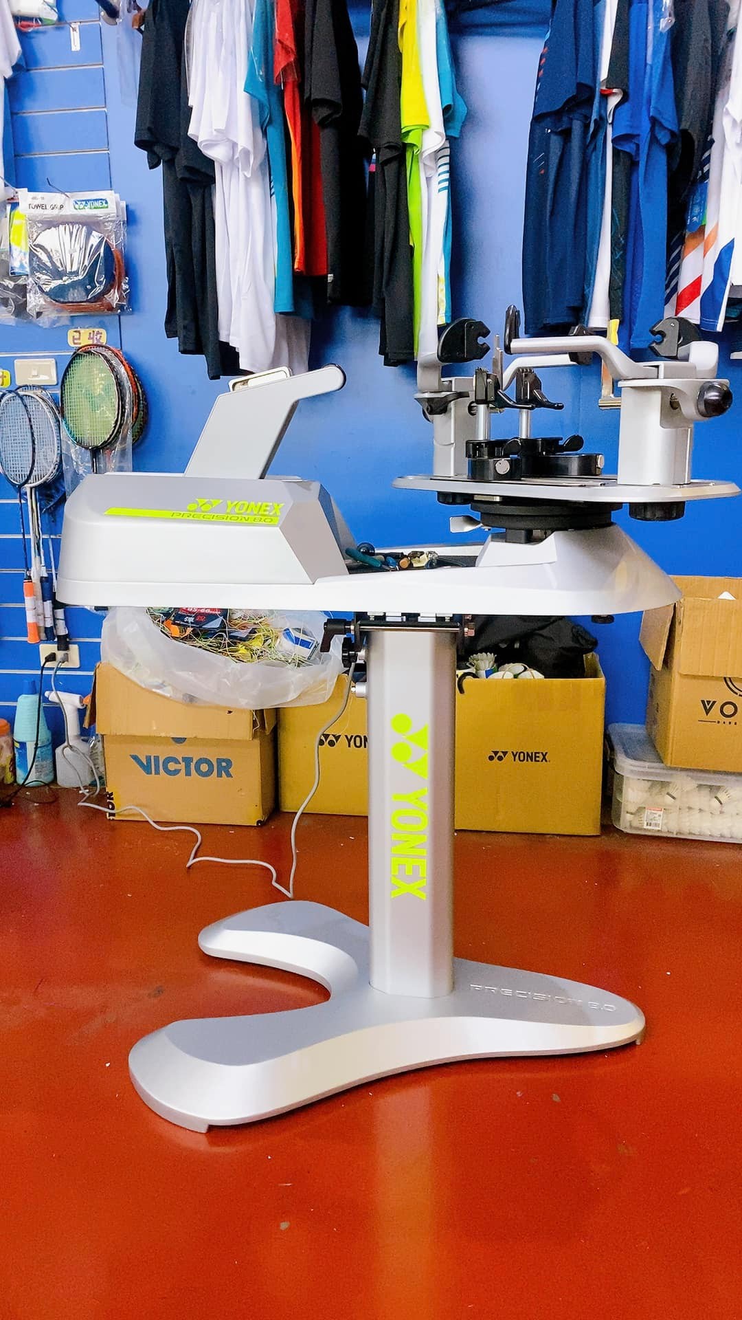 Máy Điện Tử Căng Vợt Yonex PRECISION 8.0 | Màu Bạc