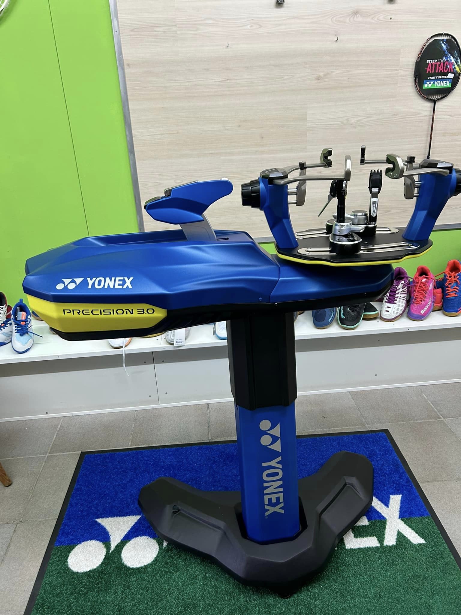 Máy Căng Vợt Cầu Lông Yonex PRECISION 3.0 | Màu Xanh