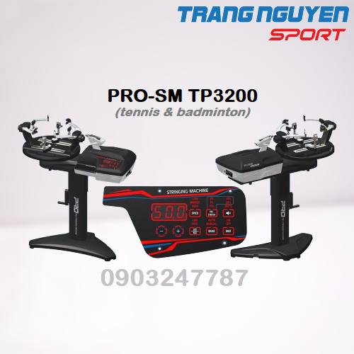 Máy Điện Tử PRO String TP-3200 - Dùng Căng Vợt TYPTI, ToTEN, Tennis & Badminton