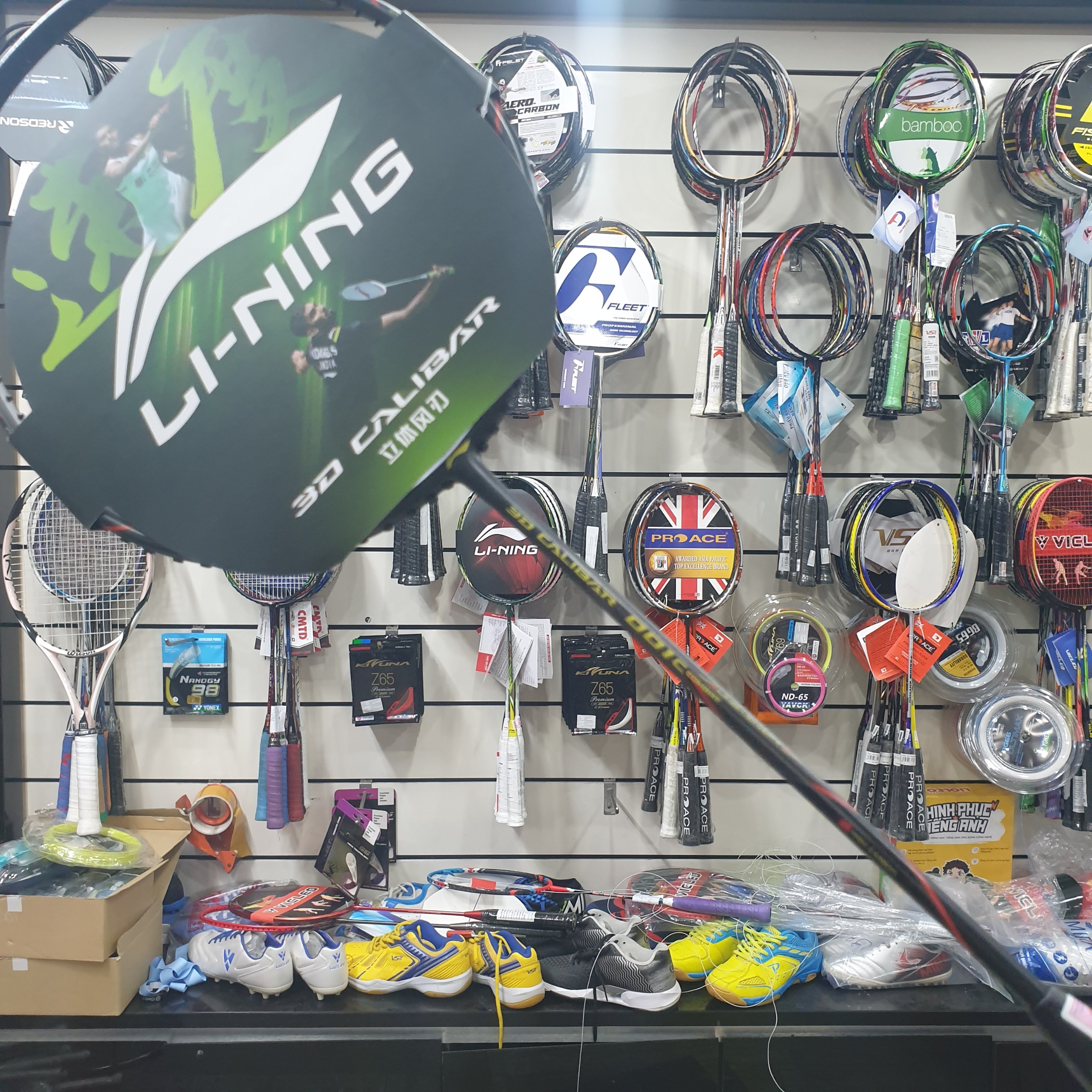Vợt Cầu Lông Li-Ning 3D Calibar 001