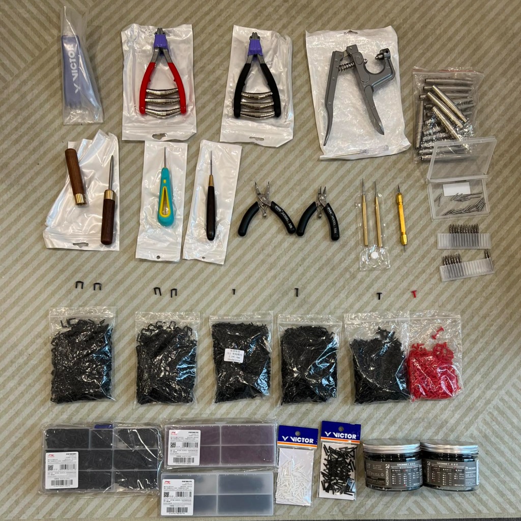 Combo Dụng Cụ Căng Vợt Cầu Lông - Tennis Cho Pro Stringer