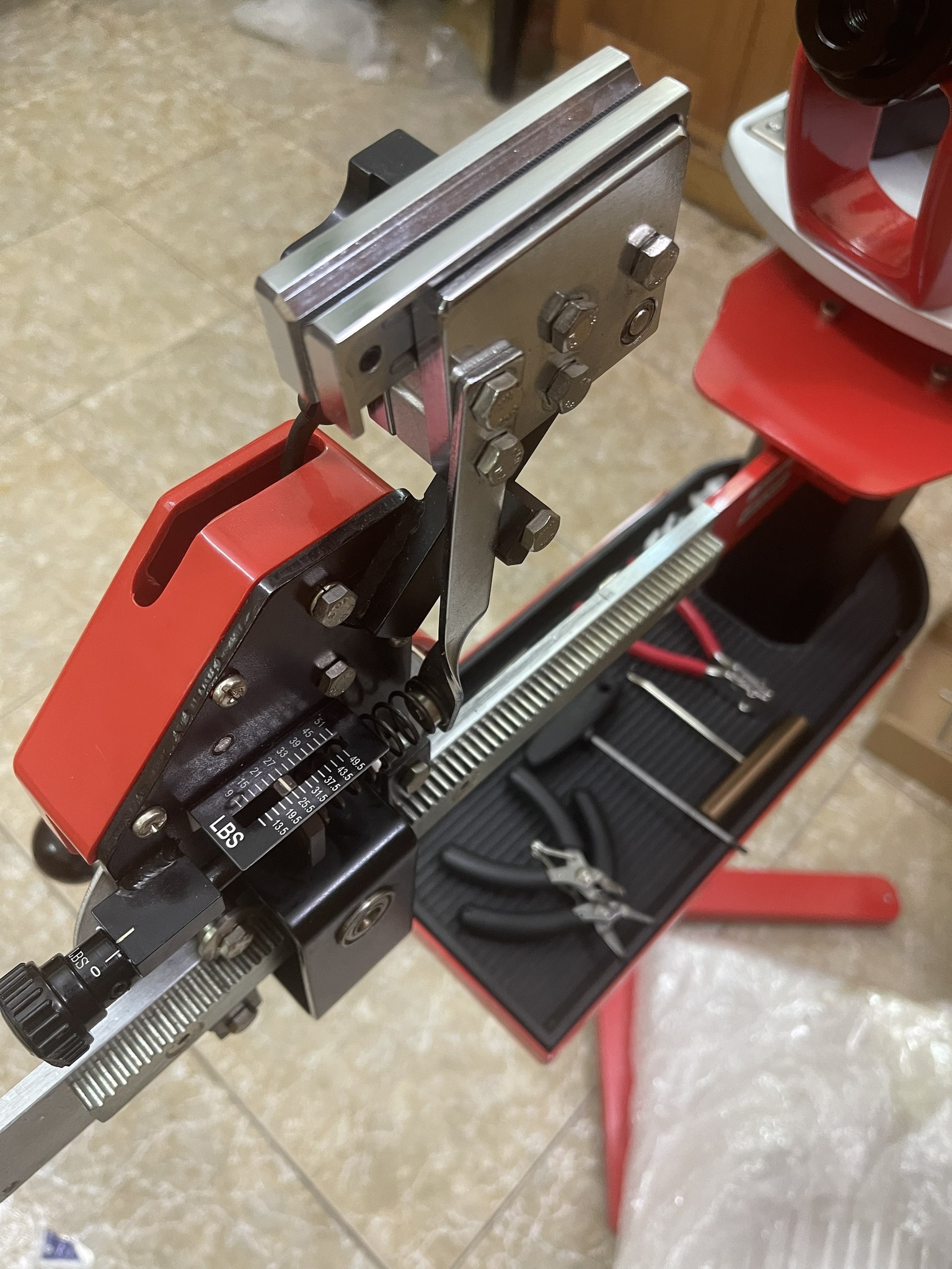 Máy Căng Vợt Cơ Lining M708 Cũ 99% | Giá gần 3x.Tr